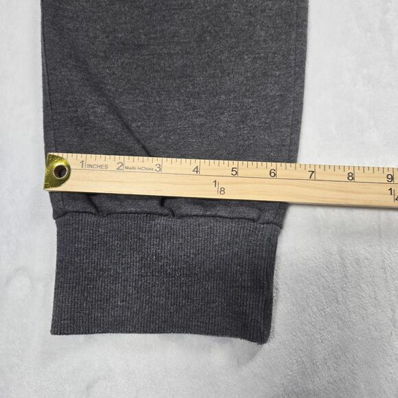 Champion Authentic Athleticwear Dark Gray Logo Sweatpants Size XL (30x32) Fleece - Picture 3 of 8